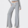 Women's Drawstring Drapey Loose Lace-trimmed Trousers