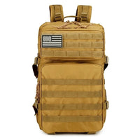Outdoor 45L Tactical Backpack Hiking Mens And Womens Shoulder Bag