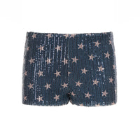 Sequined Printed Fashion Women's Wear Casual Shorts