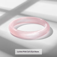 Ice-Type Cats Eye Bracelet For Women High-Grade Ice-Like White Moonlight