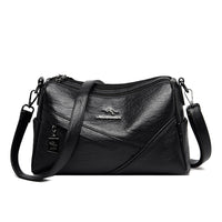 New Fashion Soft Leather Shoulder Large-capacity Crossbody Bag