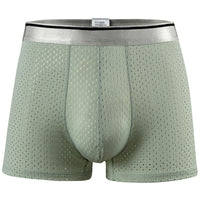Men's Underwear Boxer Men's Ice Silk Thin Honeycomb Mesh