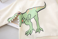 Fashion Simple Cartoon Children's Dinosaur Top