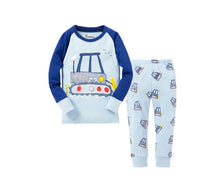 Children Cartoon Cotton Printed Air Conditioning Suit