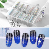 Nail Art Christmas Star Sticker