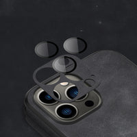 Sheepskin Mobile Phone Case With Lens Film