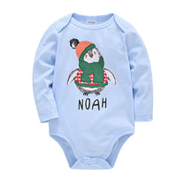 Long sleeve casual baby romper