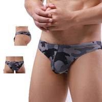 Men's Printed Small Triangle Youth Bikini Panties