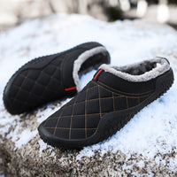 Anti-Slip Bag Heel Half-Tow Dual Purpose Cotton Shoes