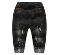 Children's boy pants, children's pants, ripped denim pants
