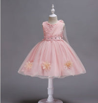 Bow mesh dress