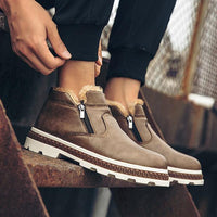 Thickened warm Martin cotton snow boots