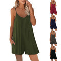 Women's Jumpsuit Casual Sleeveless Loose Straps