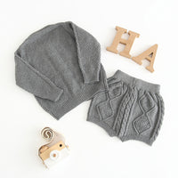 Children's knitted suit