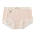 Antibacterial Underwear Women's Cotton Mid-waist Seamless Safety Non-curling
