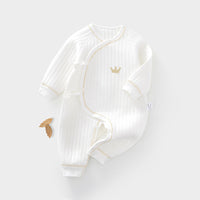 Infant Warm Butterfly Coat With Three Layers Of Thickened Cotton Clip
