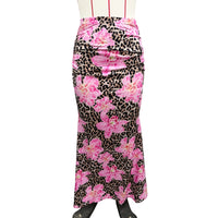 New Leopard Print Midi Skirt