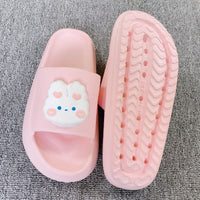 Bathroom Slippers Thick Bottom Non-slip Women