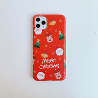 Compatible with Apple , Cartoon Christmas Case