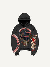 Fashion Casual Printed Polyester Sweater