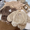 Korean Style Male And Female Children's Loungewear Baby Girl