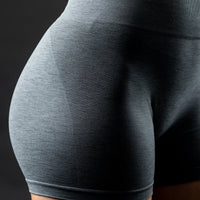 Women's Fashionable Side Jacquard Fitness Shorts