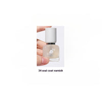 Water-based Quick-drying Baking-free Long-lasting Tearable Popular Color White Fragrance-retaining Nail Polish