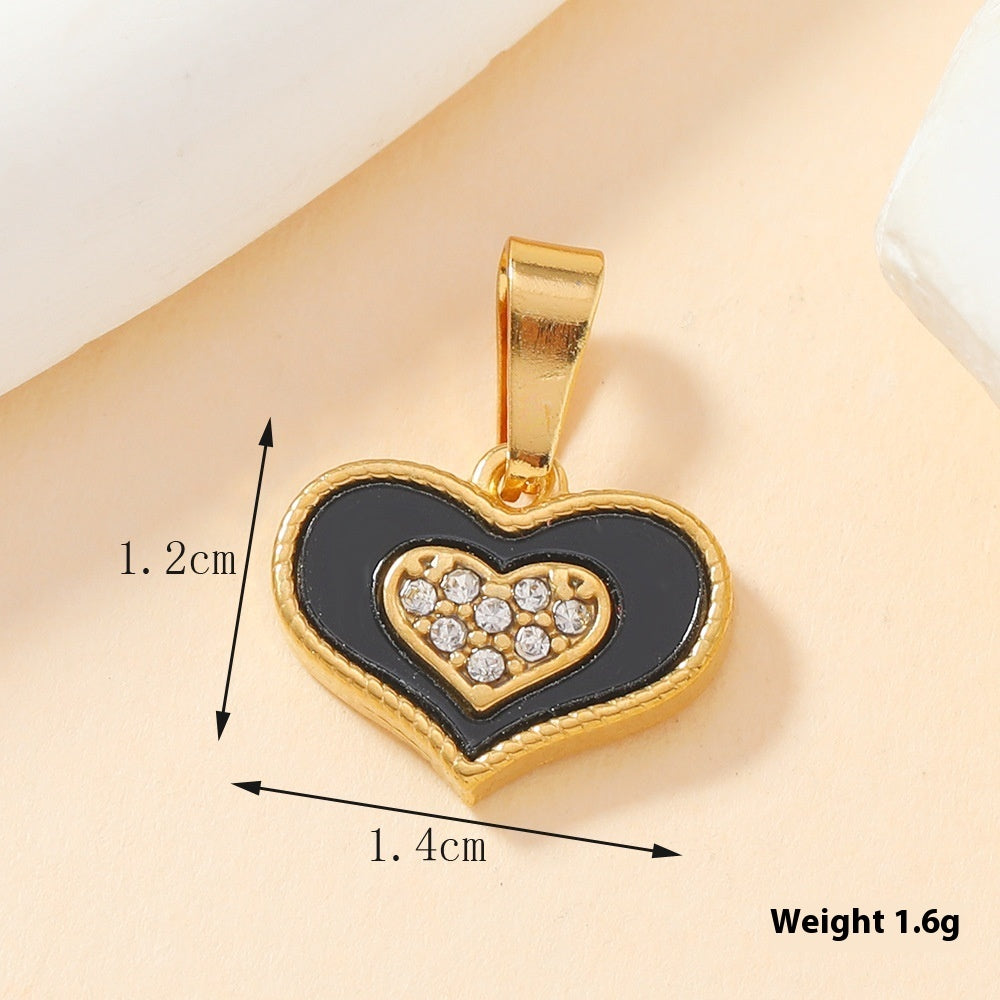 Single Pendant Stainless Steel Cast Ornament Fashion Flowers