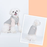 Pet Warm Water Wave Quilted Cotton Vest