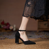 Women's All-match Casual Large Size Hollow High Heels