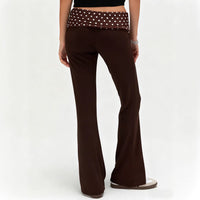 Women's Casual Solid-Colored Slim-Fit Pants