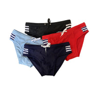 Men's Low Waist Swimming Trunks Fitness Exercise