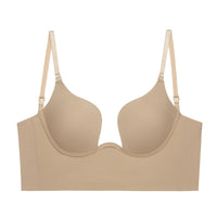 Women's Underwear Small Chest Gathered Without Trace Halter Tops Beauty Back Breast Holding Anti-sagging