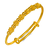 Push-pull Opening Happiness Blooming Plum Blossom Bracelet Internet-famous