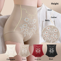 Seamless High-waisted Highly Elastic Postpartum Waist-cinching Shorts
