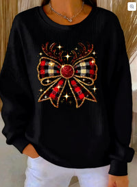 Relaxed-fit Casual Autumnwinter Long-sleeve Crew-neck Sweatshirt
