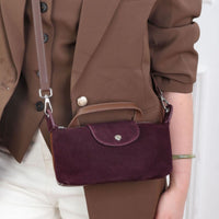 Corticbagal Women's Spliced Casual Crossbody Bag