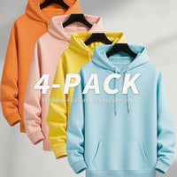 Men's Heavyweight Hoodie Kangaroo Pocket Sweatshirt