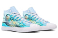 Fashion Print Couple High-Top Canvas Shoes