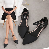 Korean Style Baotou Sandals Female Summer Flat Jelly