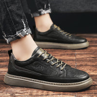 Men's Commuter Shoes Summer All Match Leather