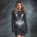 Exquisitely Crafted Crew-neck Sweater Bodycon Dress