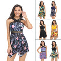 Women's Swimsuit Tulle Skirt Split Swimsuit