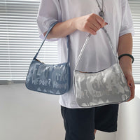 Transparent Jelly Western Style One-Shoulder Crossbody Bag