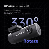 Mini Lite Driving Recorder 1296p Ultra-clear Night Vision Line-free Panoramic Parking Surveillance
