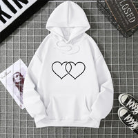 Mens Casual Hooded Sweatshirt Top
