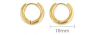 Classic Round Hoops Earrings