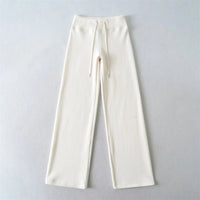 New Winter Fleece-lined, Extra-thick Warm Casual Straight-leg Pants