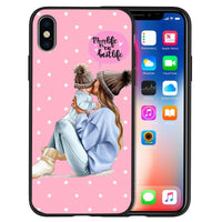 Trendy mother and baby phone case