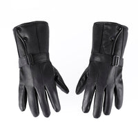 Genuine Leather Gloves With Fleece Lining For Extra Warmth And Waterproof Protection